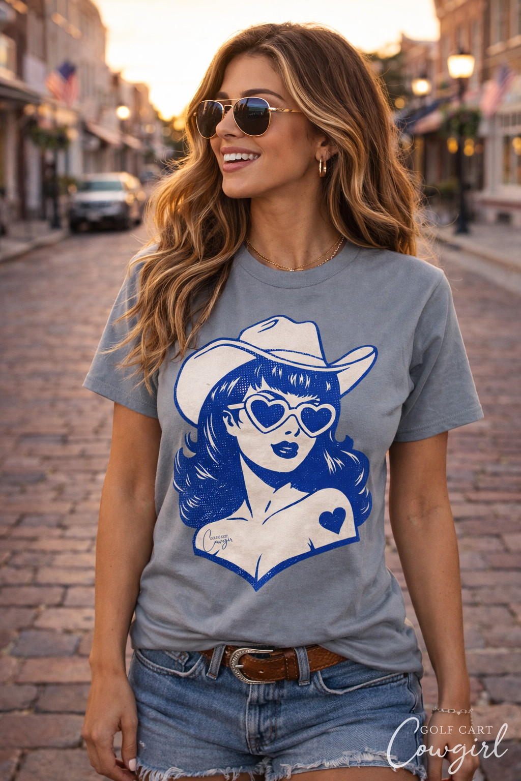 VIntage Cowgirl Tee