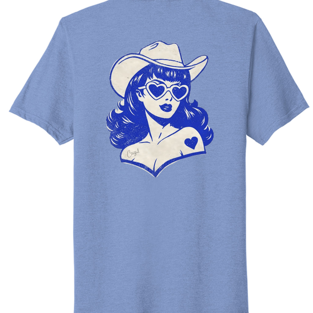 Carolina Blue Heather - BACK