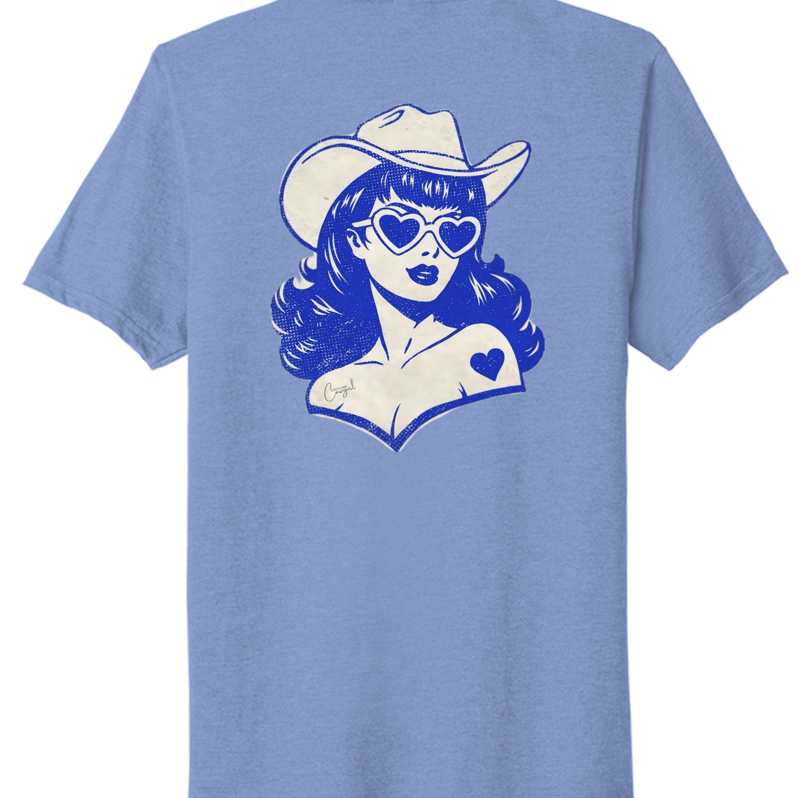 Carolina Blue Heather - BACK