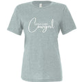 Dusty Blue Triblend - FRONT